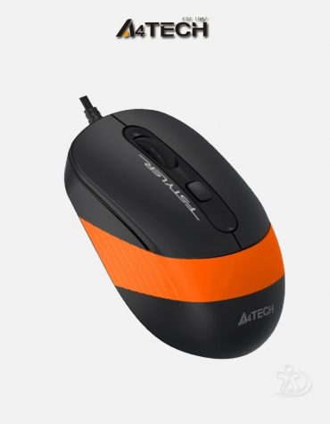 A4 Tech FM10 Black Orange Mouse