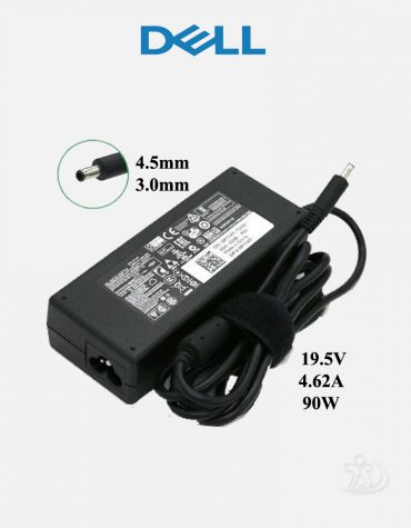 Dell 19.5 Volt 4.62A 4.5mm-3.0mm 90W Laptop Adapter