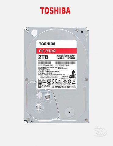 Toshiba 2TB 3.5 Inch SATA 7200RPM Desktop HDD