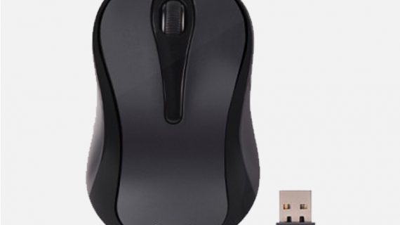 A4 TECH G3-280N 2.4G Wireless Glossy Grey Mouse