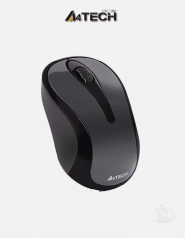 A4 TECH G3-280N 2.4G Wireless Glossy Grey Mouse