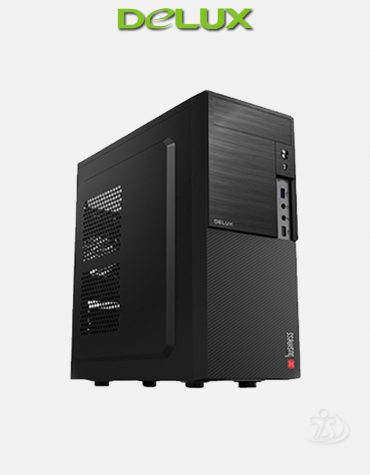 Delux DE190A ATX Thermal Black Desktop Casing With PSU